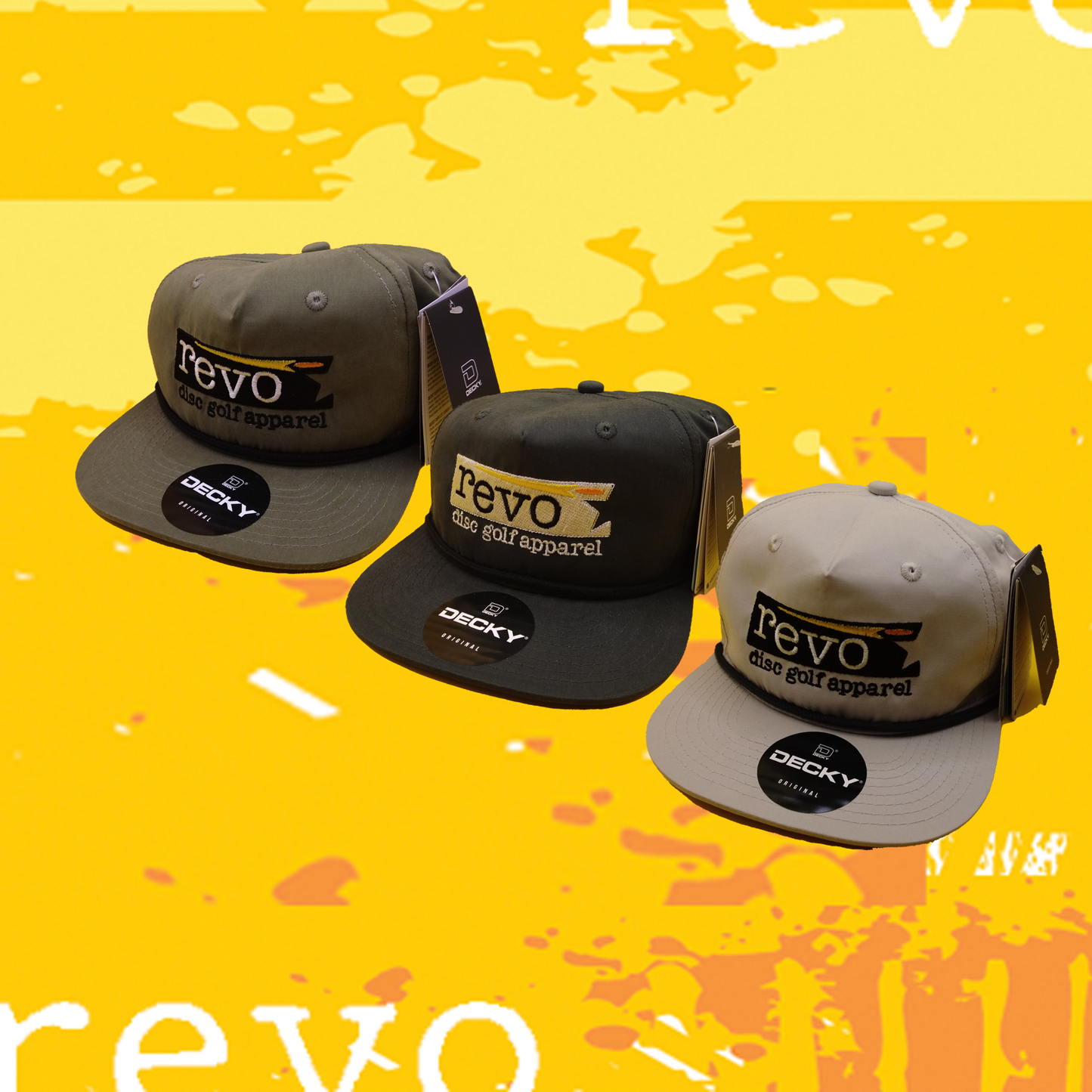 Revo Decky Hat - Black