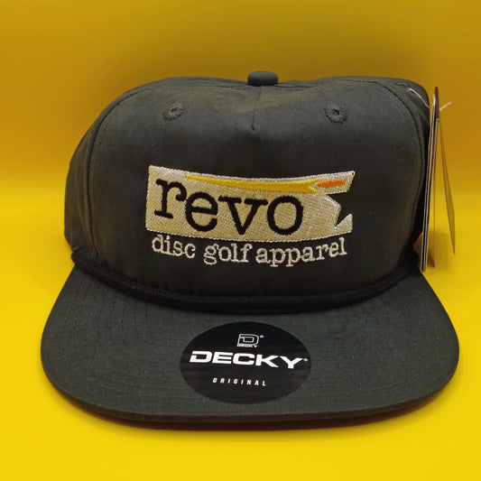 Revo Decky Hat - Black